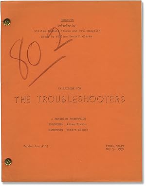 The Troubleshooters (Four original screenplays for the 1959-1960 television series)