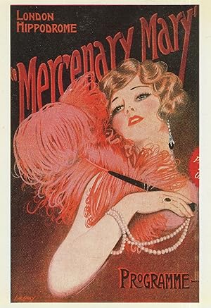 Mercenary Mary London Hippodrome Opening Night Theatre Postcard