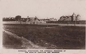 Dungavel Lanarkshire Scottish Duke Of Hamilton House Postcard