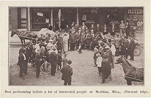 Don Maddox Meridan Mississippi Child USA in Record Breaking Walking Postcard