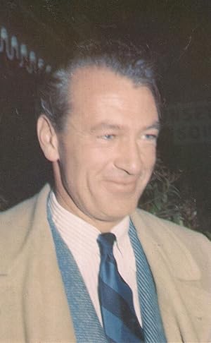 Gary Cooper Film Actor Rare Photo Postcard