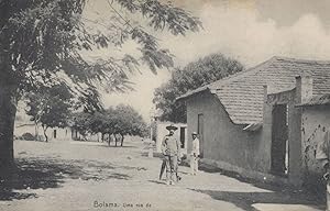 Bolama Guinea Bissau African Antique Postcard