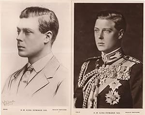 King Edward VIII incl Rare Young 2x Beagles Old Real Photo Postcard s