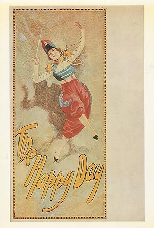The Happy Day WW1 1916 Theatre Programme Musical Postcard