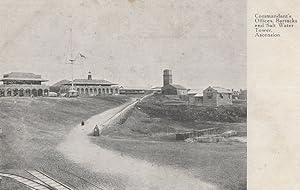 Military Army Barracks Ascension Island Saint Helena Old Rare Postcard