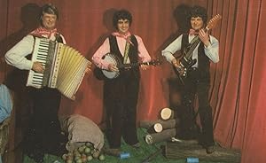 The Wurzels 1970s Farming Cider Music Band Madame Tussauds Postcard