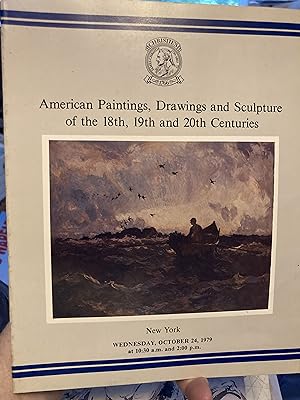 christies new york american paintings drawings and sculpture october 24 1979