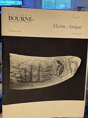 richard bourne auction catalog marine antiques august 5 1986