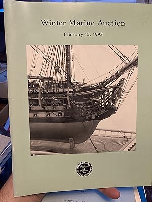 richard. bourne auction catalog winter marine auction february 13 1993