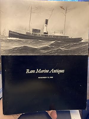 richard bourne auction catalog rare marine antiques november 15 1989