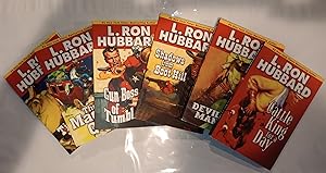 L. Ron Hubbards Pulp Westerns (6 book matching set includes: Cattle King for a day, Devil's Hunt,...