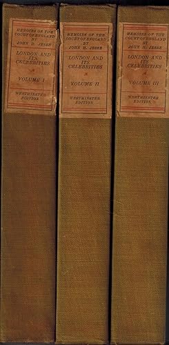 Memoirs of the Court of England - London and Its Celebrities in Three Volumes, Complete (1,2,3)