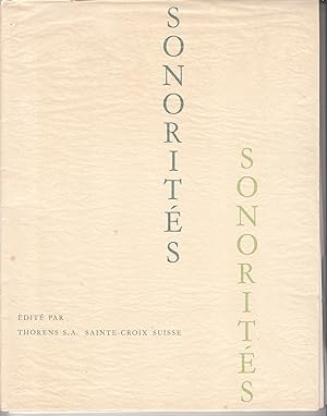 Sonorités, Sonorités. Edité à l'occasion des 75 ans de Thorens S.A