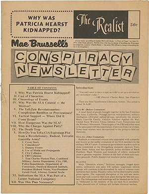 The Realist (Collection of 13 original issues of the long-running satirical news magazine)