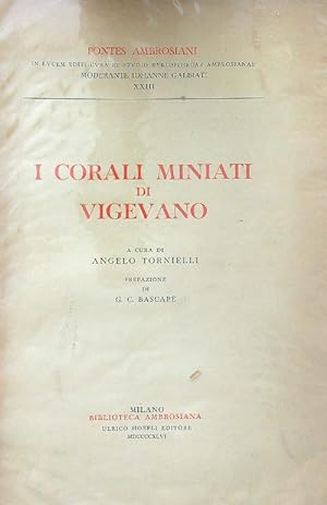 I corali miniati di Vigevano