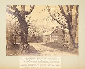 28 photographs of Colonial Massachusetts homes [from Halliday's Collection of Photographs of Colo...