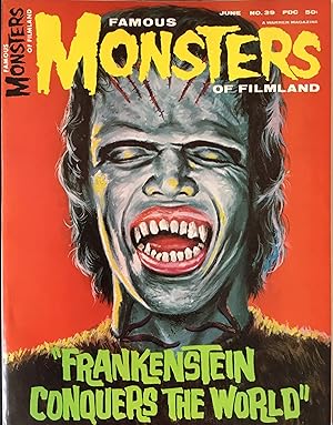 FAMOUS MONSTERS of FILMLAND No. 39 (June 1966) NM