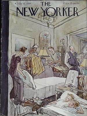 The New Yorker July 15,1939 Perry Barlow Cover, Complete Magazine