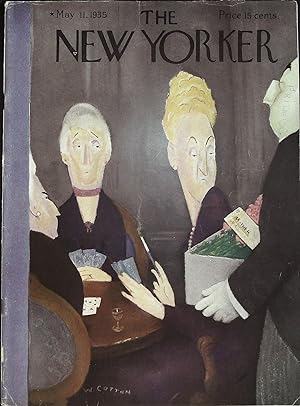 The New Yorker May 11, 1935 William Cotton Cover, Complete Magazine