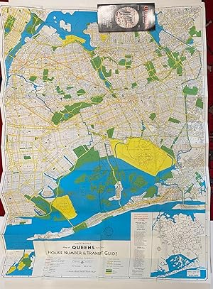 Map of Queens, New York