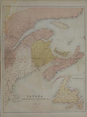 Canada, New Brunswick, Nova Scotia &c. (east sheet)