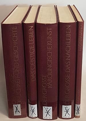 Karl der Grosse: Lebenswerk und Nachleben (5 Bände KOMPLETT) - Bd.I: Persönlichkeit und Geschicht...