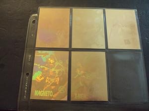 Marvel X-Men Series 1 Hologram Chase Card Set #XH-1 thru #XH-5 Impel 1992