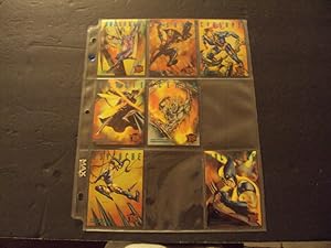 1995 Fleer Ultra Marvel X-Men SINISTER OBSERVATIONS #1-5, 7,10 Chromium Set