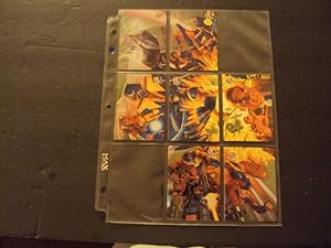 7 Cards Limited Edition Subset '94 Fleer Ultra X-Men #1-2, 4-6, 8-9