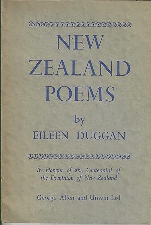 New Zealand Poems. In Honour of the Centennial of the Dominion of New Zealand.