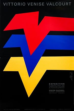 2001 Canadian Exhibition Poster, Vittorio Fiorucci (Vittorio Venise Valcourt Exhibition)