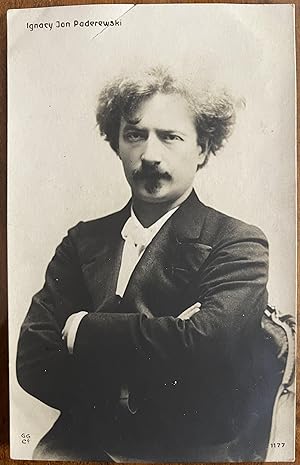 Paderewski, Ignacy Jan: Photo postcard