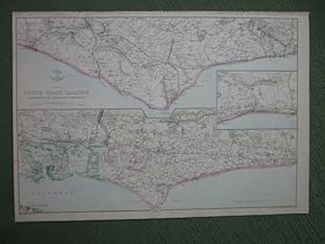 South Coast Railway, Portsmouth to Brighton & Hastings, from Cassell's Weekly Dispatch series