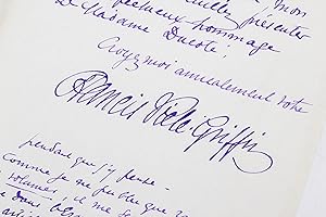 Lettre autographe datée et signée adressée à Edouard Ducoté : ". accordez-moi un délai, qui sera ...