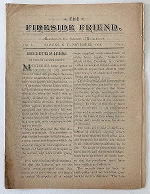 [Arizona Territory][Periodical] Fireside Friend Vol. 1 No. 1--Devoted to the Interest of Collecto...