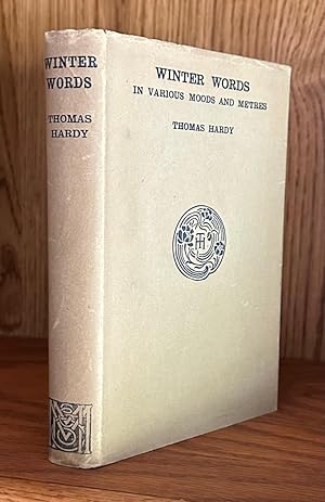 WINTER WORDS (Fine/Fine Unopened Copy, Ex-Richard Adams of Watership Down)