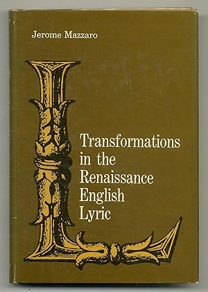 Transformations in the Renaissance English Lyric