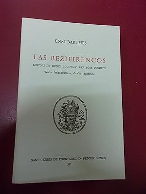Las Bezieirencos - L' Istori de Bezies countodo per sous pouetos.