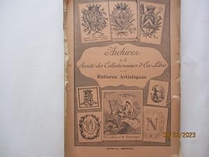 Archives de la Société des Collectionneurs d'Ex-libris et de Reliures Artistiques (Puis Revue fra...