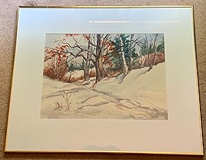 Early Snow (Watercolour)