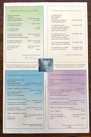 Poem for Peace in Two Voices