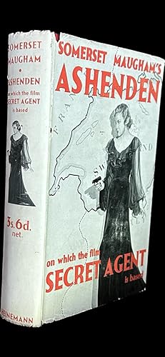 ASHENDEN. Or The British Agent (1936 U. K. Film Tie-In for Alfred Hitchcock's SECRET AGENT)