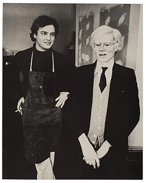Andy Warhol and Jamie Wyeth: Portraits of Each Other (Signed by Both)