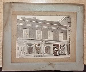 Original photograph - R. J. Boyce, House Furnisher, 15-16 Market Hill. Sudbury, Suffolk.