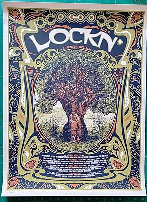 Lockn' - 2018 - Poster - Infinity Downs Farm and Oak Ridge Farm, Arrington, VA