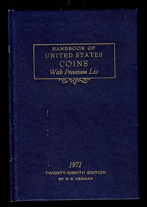 1971 Handbook Of United States Coins With Premium List