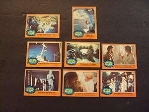 8 Star Wars Cards 1977 Orange Series #272,307,310,312,314,320-321,330