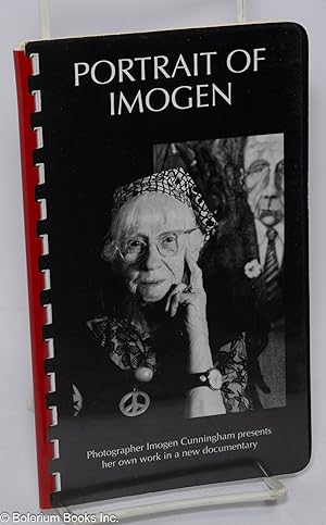 Portrait of Imogen. Photographer Imogen Cunningham presents her own work in a new documentary. St...