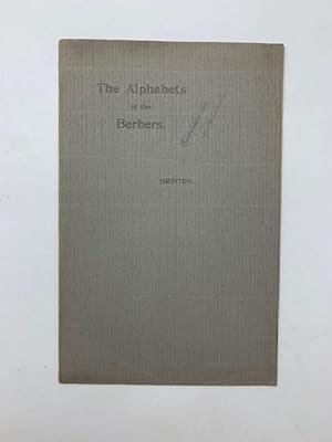 The Alphabets of the Berbers