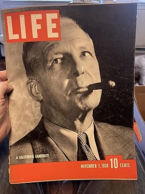 life magazine november 7 1938